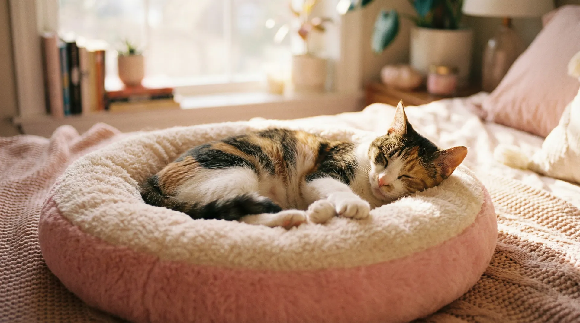 三花猫安静入睡 - 老牛嫩草app